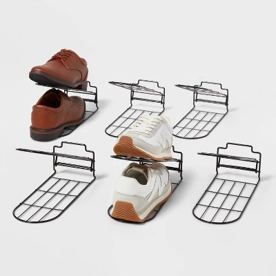 Wire Shoe Space-Saving Slot Organizers 6pk - Brightroom™ 2 Wire Shoe Space-Saving Slot Organizers 6pk - Brightroom™ - Image 2