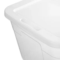90qt Clear Storage Box White - Brightroom™ 16 90qt Clear Storage Box White - Brightroom™ -Home Comfort Store GUEST 04f1928e 5ced 4221 a538 beee2679b6c5