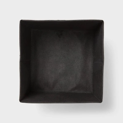 11" Fabric Bin 6pk - Black - Brightroom™ 2 11" Fabric Bin 6pk - Black - Brightroom™ - Image 2
