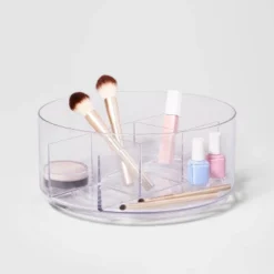 Bathroom Plastic Spinning Turntable Beauty Organizer Clear - Brightroom™ 5 Bathroom Plastic Spinning Turntable Beauty Organizer Clear - Brightroom™ -Home Comfort Store GUEST 0b62140e f0fc 446c 96e1 4a703b797bef