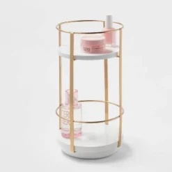 10" X 5.7" Round Metal Countertop Turntable Brass - Brightroom™ 5 10" X 5.7" Round Metal Countertop Turntable Brass - Brightroom™ -Home Comfort Store GUEST 0f7b8890 6df4 4606 9fa9 246d6098805b