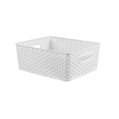 Y-Weave Medium Decorative Storage Basket - Brightroom™ 9 Y-Weave Medium Decorative Storage Basket - Brightroom™ - Image 9