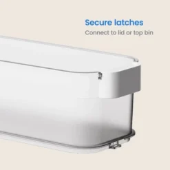 Click In Place 4.5qt Clear Slim Plastic Storage Bin With White Latch For Home And Office Organization - Brightroom™ 11 Click In Place 4.5qt Clear Slim Plastic Storage Bin With White Latch For Home And Office Organization - Brightroom™ -Home Comfort Store GUEST 125c1614 5aae 4313 9bf7 6ccb8f3bd729