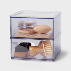 Clear Stackable Drawer - Brightroom™: Plastic Shower Organizer & Bath Caddy, 6"x6"x6" 5 Clear Stackable Drawer - Brightroom™: Plastic Shower Organizer & Bath Caddy, 6"x6"x6" -Home Comfort Store GUEST 1bf87893 9e6e 4c7e 9c02 640f5228a0a1