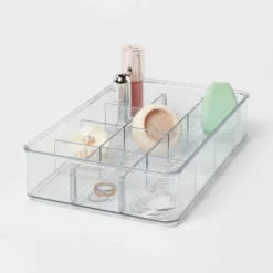9"x6"x2" Tray Organizer Clear - Brightroom™ 5 9"x6"x2" Tray Organizer Clear - Brightroom™ -Home Comfort Store GUEST 1dd7f625 1a05 4c54 8899 8dd6cea457b9