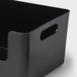 Large Plastic Open Face Pantry Bin Black - Brightroom™: Kitchen Cabinet Organizer, 13"x9.5"x6" Storage Solution 5 Large Plastic Open Face Pantry Bin Black - Brightroom™: Kitchen Cabinet Organizer, 13"x9.5"x6" Storage Solution -Home Comfort Store GUEST 1f6c6d71 2824 4402 a6ec aa351e7bb93d