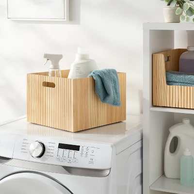 Wood Bin - Brightroom™ 1 Wood Bin - Brightroom™