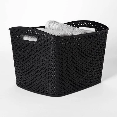 Y-Weave XL Curved Decorative Storage Basket - Brightroom™ 1 Y-Weave XL Curved Decorative Storage Basket - Brightroom™