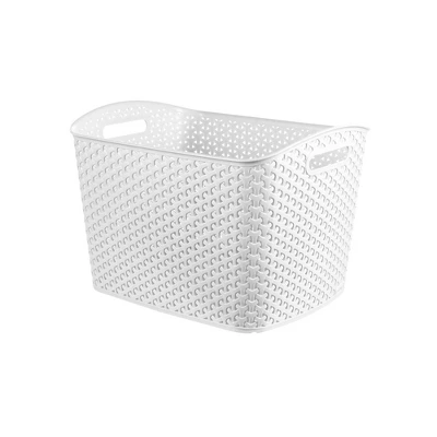 Y-Weave XL Curved Decorative Storage Basket - Brightroom™ 7 Y-Weave XL Curved Decorative Storage Basket - Brightroom™ - Image 7