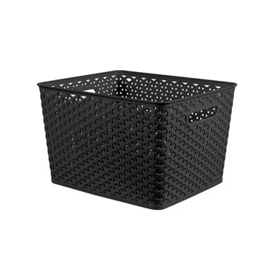 Large Y-Weave Decorative Storage Basket - Brightroom™ 7 Large Y-Weave Decorative Storage Basket - Brightroom™ - Image 7