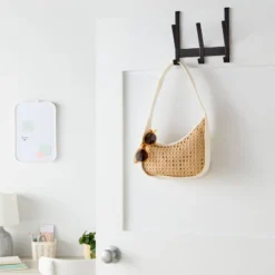 Over The Door 3 Hook - Black - Brightroom™