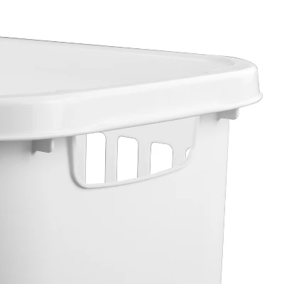 1.8bu Open Hamper White - Brightroom™ 5 1.8bu Open Hamper White - Brightroom™ - Image 5