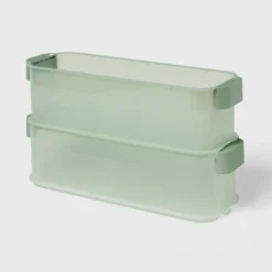 Click In Place 4.5qt Slim Plastic Storage Bin For Home And Office Organization - Brightroom™ 5 Click In Place 4.5qt Slim Plastic Storage Bin For Home And Office Organization - Brightroom™ -Home Comfort Store GUEST 36213e24 6835 479b 88a4 5a7f17ad7626