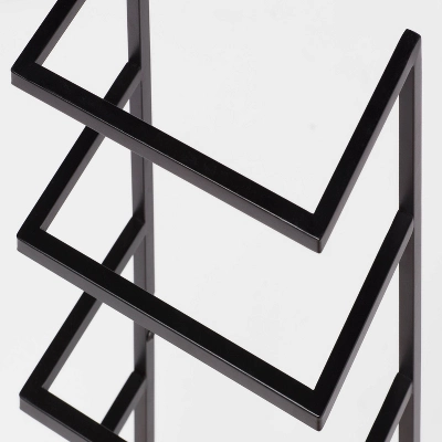 Towel Wall Storage Cabinet Black Metal - Brightroom™ 2 Towel Wall Storage Cabinet Black Metal - Brightroom™ - Image 2