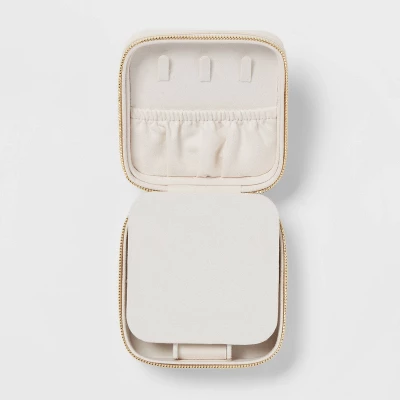 Small Travel Accessory Organizer Ivory - Brightroom™ 3 Small Travel Accessory Organizer Ivory - Brightroom™ - Image 3
