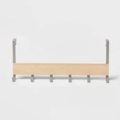 Large Over The Door Hook With Wood 6 Hooks - Brightroom™ 7 Large Over The Door Hook With Wood 6 Hooks - Brightroom™ -Home Comfort Store GUEST 427b723e 2d59 4066 b9a9 dd53d42e3056