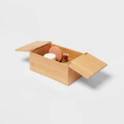 6" X 9" X 4" Rectangular Hinge Lid Bamboo Countertop Organizer - Brightroom™ 5 6" X 9" X 4" Rectangular Hinge Lid Bamboo Countertop Organizer - Brightroom™ -Home Comfort Store GUEST 448d43d4 ccde 4178 8ab1 21a8ac437e38
