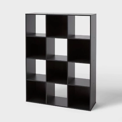 11" Cube Book Shelf Black - Brightroom™ 4 11" Cube Book Shelf Black - Brightroom™ - Image 4