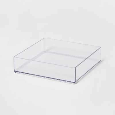 Plastic Organizer Tray Clear - Brightroom™ 8 Plastic Organizer Tray Clear - Brightroom™ - Image 8