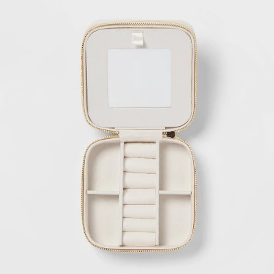 Small Travel Accessory Organizer Ivory - Brightroom™ 2 Small Travel Accessory Organizer Ivory - Brightroom™ - Image 2