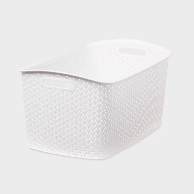Y-Weave Jumbo Decorative Storage Basket - Brightroom™ 8 Y-Weave Jumbo Decorative Storage Basket - Brightroom™ - Image 8