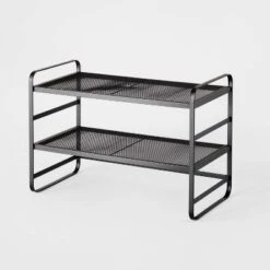 2 Tier Shoe Rack Metal Mesh - Brightroom™ 6 2 Tier Shoe Rack Metal Mesh - Brightroom™ -Home Comfort Store GUEST 526c6366 f577 4843 a484 8fd156aad026