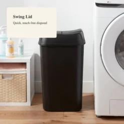 13.3gal Pivot Lid Waste Can Black - Brightroom™: Kitchen Trash Can, Swing Lid, 13 Gallon Capacity, Indoor Use 5 13.3gal Pivot Lid Waste Can Black - Brightroom™: Kitchen Trash Can, Swing Lid, 13 Gallon Capacity, Indoor Use -Home Comfort Store GUEST 610a6172 94e9 49d6 bccf 2ff265eef85a
