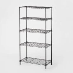 5 Tier Wire Shelving - Brightroom™ 6 5 Tier Wire Shelving - Brightroom™ -Home Comfort Store GUEST 6a08bdc5 9b64 40e3 9cef 16bd1c7b405a