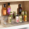Plastic 3-Tier Expandable Shelf Clear - Brightroom™: Kitchen & Pantry Organizer, Polyethylene, Spot Clean, 13.5" Width