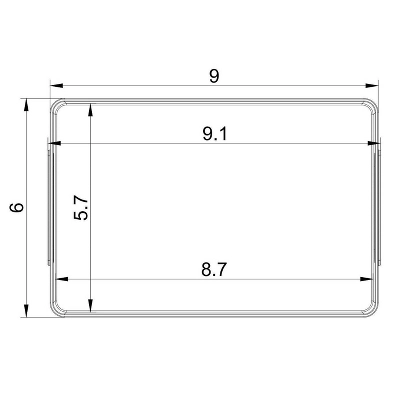 Bathroom Organizer Bin With Handles Clear - Brightroom™ 4 Bathroom Organizer Bin With Handles Clear - Brightroom™ - Image 4