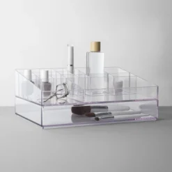 Bathroom Plastic Extra Large Cosmetic Organizer Clear - Brightroom™ 7 Bathroom Plastic Extra Large Cosmetic Organizer Clear - Brightroom™ -Home Comfort Store GUEST 7699a630 77d0 4c15 991b 3a57e72f815a