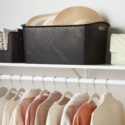 Y-Weave Jumbo Decorative Storage Basket - Brightroom™ 1 Y-Weave Jumbo Decorative Storage Basket - Brightroom™