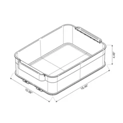 Click In Place 10qt Clear Plastic Storage Bin With White Latch For Home And Office Organization - Brightroom™ 17 Click In Place 10qt Clear Plastic Storage Bin With White Latch For Home And Office Organization - Brightroom™ -Home Comfort Store GUEST 7bc59eb0 84df 4c24 8827 dd8978f88d84
