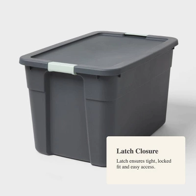 34gal Latching Tote - Brightroom™ 3 34gal Latching Tote - Brightroom™ - Image 3