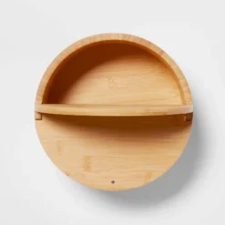 9" X 4" Circular Hinge Lid Bamboo Countertop Organizer - Brightroom™ 4 9" X 4" Circular Hinge Lid Bamboo Countertop Organizer - Brightroom™ -Home Comfort Store GUEST 81297cee 828e 489b 8a0f ef51bc16d46d