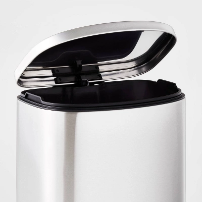 45L D Shape Step Trash Can - Brightroom™ 2 45L D Shape Step Trash Can - Brightroom™ - Image 2