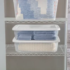 28qt Clear Under Bed Storage Box White - Brightroom™ 13 28qt Clear Under Bed Storage Box White - Brightroom™ -Home Comfort Store GUEST 8a3a15e3 0651 4280 bec2 c70d55a9cbef