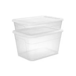 28qt Clear Under Bed Storage Box White - Brightroom™ 19 28qt Clear Under Bed Storage Box White - Brightroom™ -Home Comfort Store GUEST 8a528b8a 6d09 4efe 8297 917a6128e835