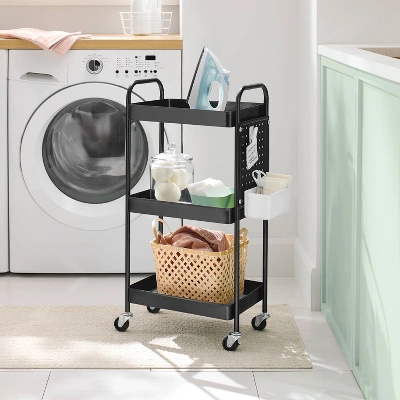 3 Tier Pegboard Cart - Brightroom™ 1 3 Tier Pegboard Cart - Brightroom™