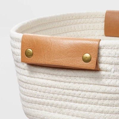 11" Small Coiled Rope Cream - Brightroom™ 2 11" Small Coiled Rope Cream - Brightroom™ - Image 2