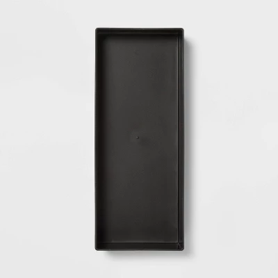 6"x15" Drawer Flatware Organizer Black - Brightroom™: In-Drawer Silverware Caddy, Dishwasher-Safe, Contemporary Style 2 6"x15" Drawer Flatware Organizer Black - Brightroom™: In-Drawer Silverware Caddy, Dishwasher-Safe, Contemporary Style - Image 2