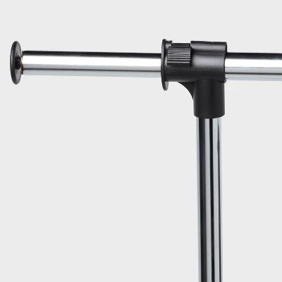 Adjustable Double Rod Garment Rack - Brightroom™ 2 Adjustable Double Rod Garment Rack - Brightroom™ - Image 2