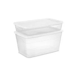 90qt Clear Storage Box White - Brightroom™ 19 90qt Clear Storage Box White - Brightroom™ -Home Comfort Store GUEST 963fecc3 f7c5 4c85 832d cacf816aa6fb 1