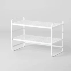 2 Tier Shoe Rack Metal Mesh - Brightroom™ 7 2 Tier Shoe Rack Metal Mesh - Brightroom™ -Home Comfort Store GUEST 97469fbe 60a1 4d79 b7f6 0432247cf2d3