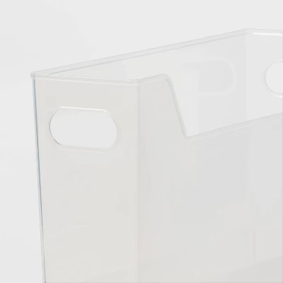 Small Multipurpose Storage Bin Clear - Brightroom™ 2 Small Multipurpose Storage Bin Clear - Brightroom™ - Image 2