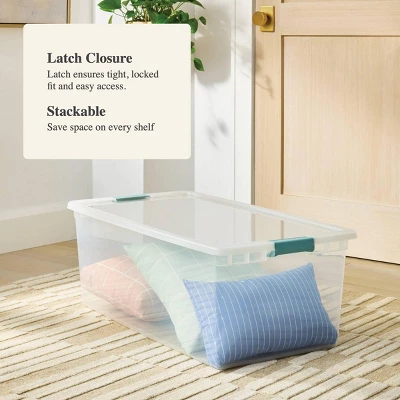 110qt Storage Bin With Latches - Brightroom™ 3 110qt Storage Bin With Latches - Brightroom™ - Image 3