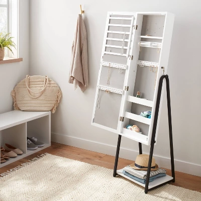 Jewelry Cabinet With Mirror - Brightroom™ 1 Jewelry Cabinet With Mirror - Brightroom™