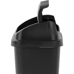 7.8gal Swing Top Waste Can Black - Brightroom™: Indoor Trash Bin With Lid, Textured Plastic, 21.375" Height 11 7.8gal Swing Top Waste Can Black - Brightroom™: Indoor Trash Bin With Lid, Textured Plastic, 21.375" Height -Home Comfort Store GUEST b36643ae 46dc 4664 9e1d cea91331967a