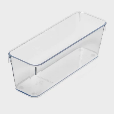 3"x9" Drawer Flatware Organizer - Brightroom™: Clear PETG In-Drawer Silverware Tray, Contemporary Style 3 3"x9" Drawer Flatware Organizer - Brightroom™: Clear PETG In-Drawer Silverware Tray, Contemporary Style - Image 3