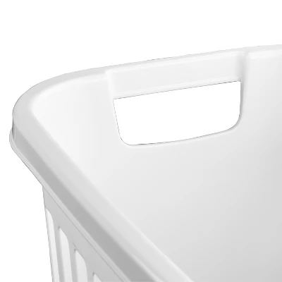 1.8bu Open Hamper White - Brightroom™ 6 1.8bu Open Hamper White - Brightroom™ - Image 6